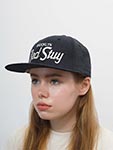 Бейсболка HOOD арт. 100-MWL001-NY003-FT Bed Stuy, NY (черный)